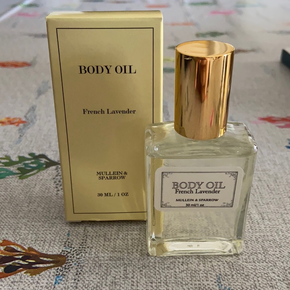Mullein & Sparrow French Lavender Body Oil